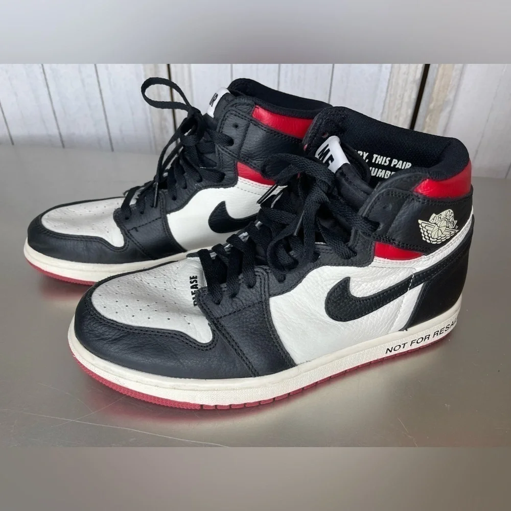 Air Jordan 1 Retro High OG NRG Not For Resale 2018 ‘No Photos’ Size 10 Nike